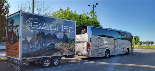 BACHER-REISEN Radtransfer Grado–Salzburg